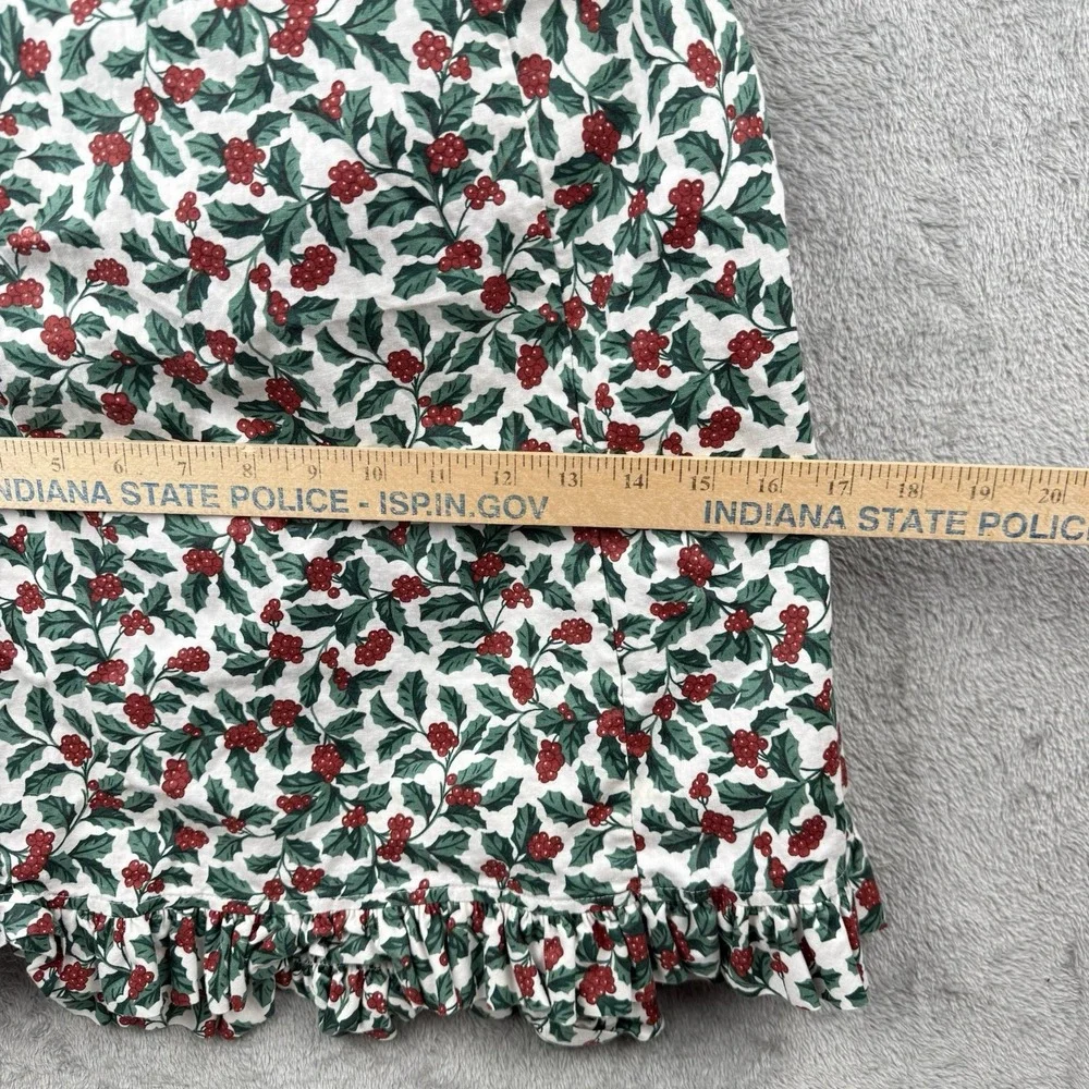 Longaberger Stand‎ Up Holly Liner for 1998 Glad Tidings Basket 17